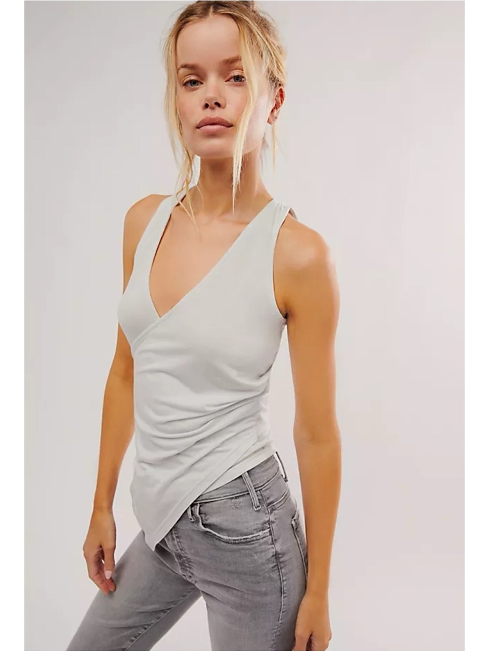 Geel Layla Asymmetrical Tank Top XS